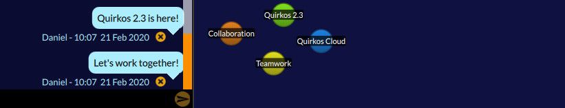 quirkos 2.3 with chat