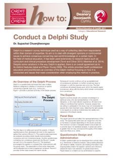 How to conduct a Delphi study - thumbnail - link available below