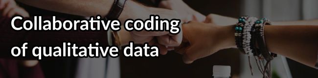 Collaborative coding of qualitative data