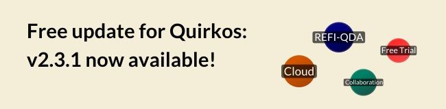 Quirkos v2.3.1 now available