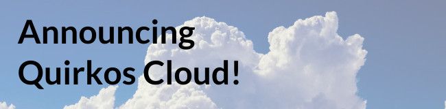 Announcing pricing for Quirkos Cloud