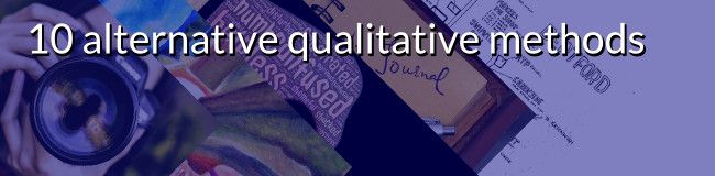 10 alternative qualitative methods