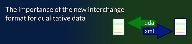 The importance of the new qualitative data exchange standard