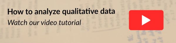 Analyzing qualitative data tutorial