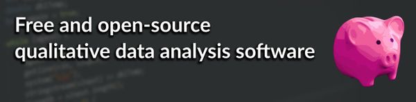Free qualitative data analysis software