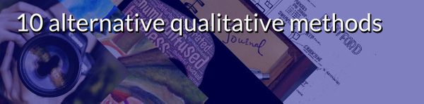 10 alternative qualitative methods
