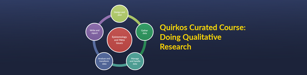 Free qualitative research course anytime, anywhere…