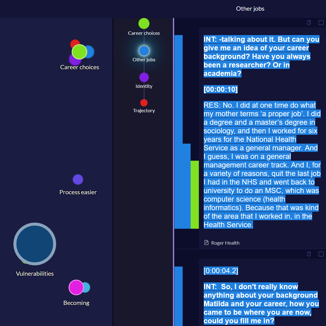 Quirkos code overview