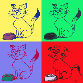 warhol cats
